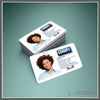 KYN-001 Full Color Printed Rounded Corner Business Cards with your custom imprint or logo. Perfect for Real Estate, Legal, Dental or any type of business professional.
