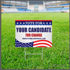 KYN-001 Yard Signs - Political Signs - Real Estate Signs personalized with your custom imprint or logo.