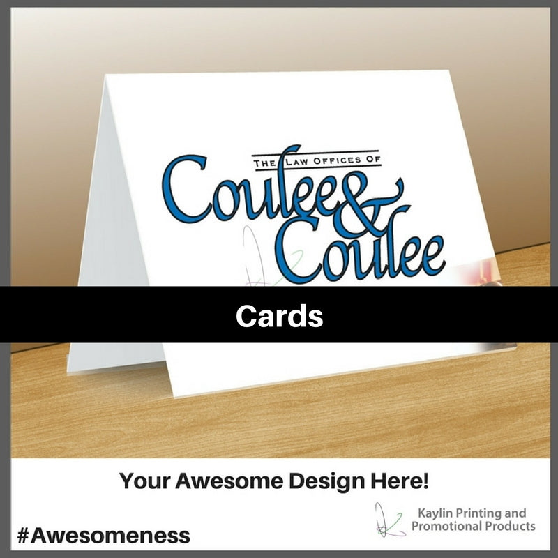 Notecards printed and personalized with your custom imprint or logo..jpg