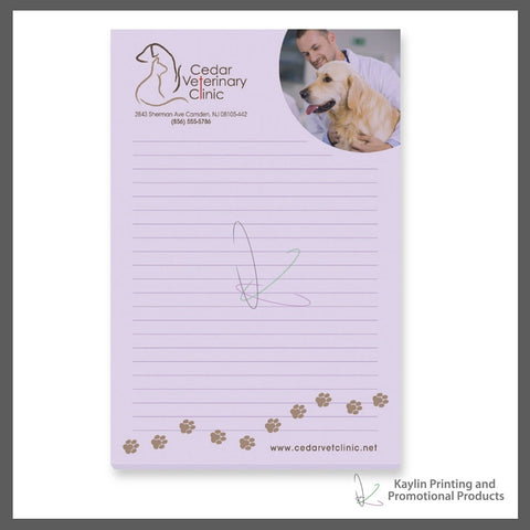 KPP-SN-001 Bic Adhesive notepads | Sticky Notes personalized with your custom imprint or logo. 4" x 6" 4x6