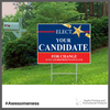 KYN-001 Printed Outdoor Yard Signs - Political Signs - Real Estate Signs personalized with your custom imprint or logo.