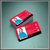KYN-001 Rounded Corner Business Cards with your custom imprint or logo. Perfect for Real Estate, Legal, Dental or any type of business professional.