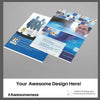 KYN-DOOR-001 Custom printed full color flyers sell sheets personalized with your custom imprint or logo
