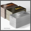 KYN-FC-001 Printed Foil Business Cards - gold - silver - copper - personalized with your custom imprint or logo.