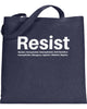 Resist Tote Bags